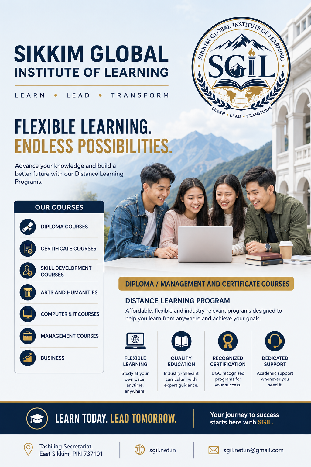 SGIL Academic Opportunities Poster 3